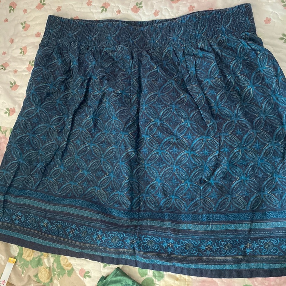 Blue Skirt